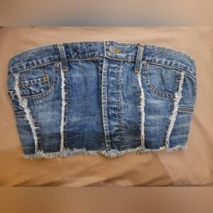 BDG Denim corset tops